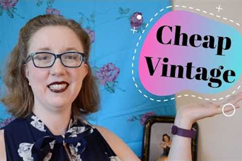 PLACES TO FIND CHEAP VINTAGE: Online and In Store 2020 || Vintage Shopping