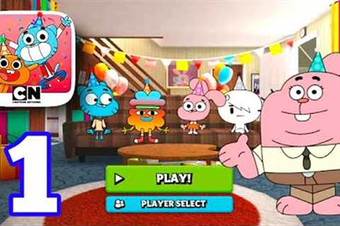 Gumball's Amazing Party Game Gameplay Walkthrough Part 1 (Android, iOS)