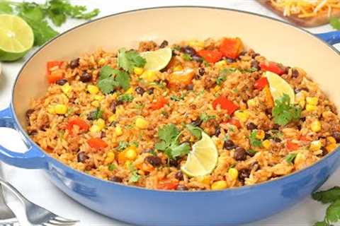 Beef Taco Skillet | One Pan 30 Minute Dinner Recipe