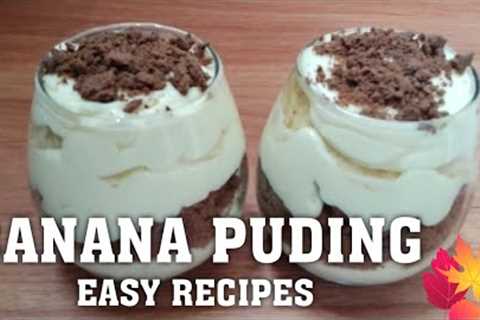 PUDDING BANANA#desserts #dessert#recipes
