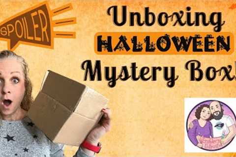 Unboxing || Halloween Mystery Box || Enablers Outpost 🎃 || SPOILER!!!
