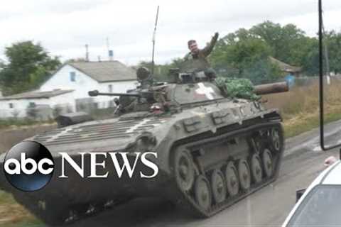 Ukrainian forces reclaim territory as Russia retreats