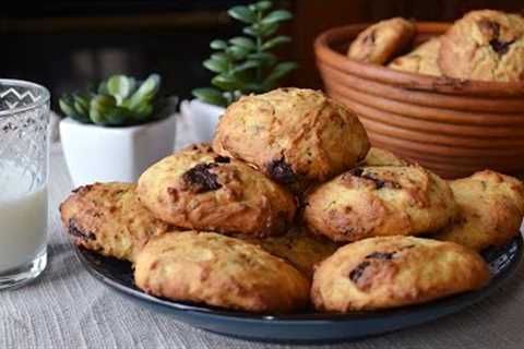 Quick, delicious cookies with cream cheese and chocolate!