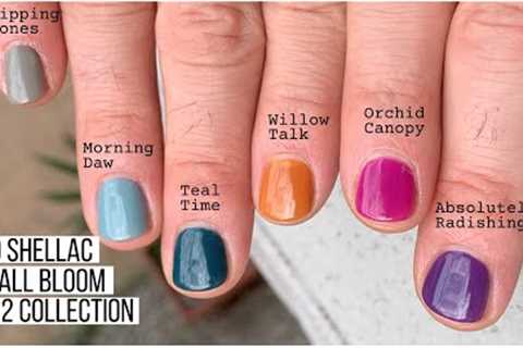 CND Shellac In Fall Bloom Collection | Fall 2022 Swatch &amp; Talk