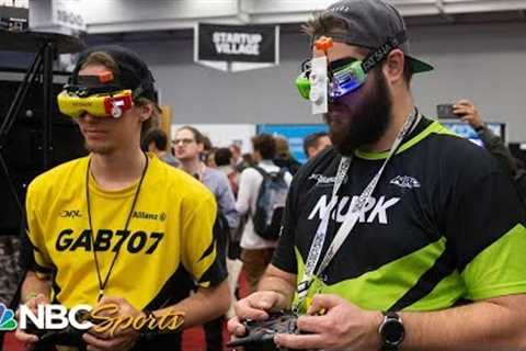 Drone Racing League: Best Featured Laps of 2018 | NBC Sports