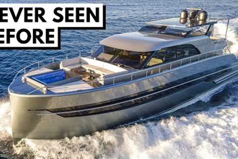 $6M+ ST BARTH 75 World Premiere!!! Fully Aluminium Unique Layout Custom Luxury YACHT TOUR