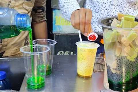 Rabdi Falooda Sev Noodles | Ice Cream Falooda Vermecilli // #streetfood // @The Street Food Aroma