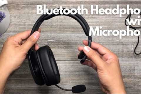 Bluetooth Headphones with Microphone | Unboxing and Product Review