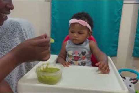 How much food should I give my baby?