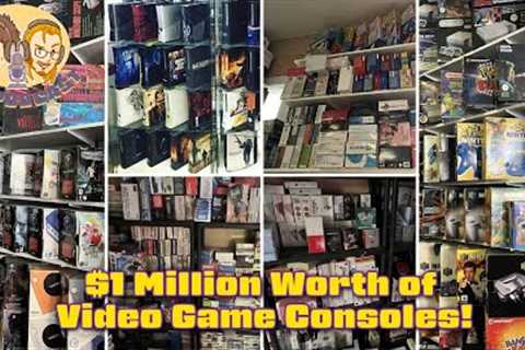 $1 Million Worth of Video Game Consoles