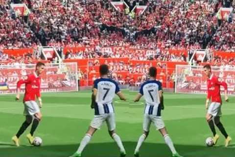 Cristiano Ronaldo confuses opponents with his god skills