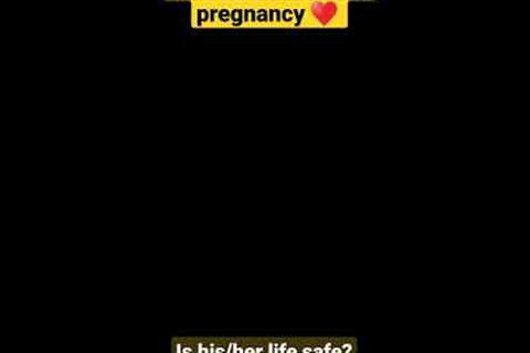 embryo and fetal development during pregnancy in mother womb ❤ 😍  baby is growing safely 💗