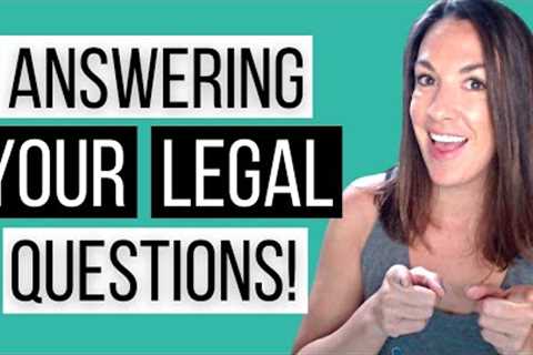 LLCs, Trademarks, &amp; More! Business Lawyer Responding to Your Comments