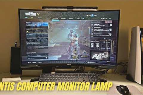 Quntis ScreenLinear PRO+ Computer Monitor Lamp Review &amp; Test | Best Eye-Care Desk Lamp