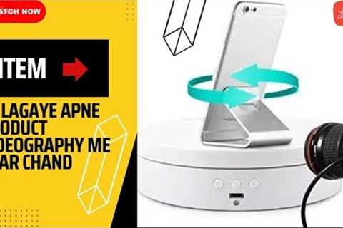 Unboxing and review 360 degree rotating stand