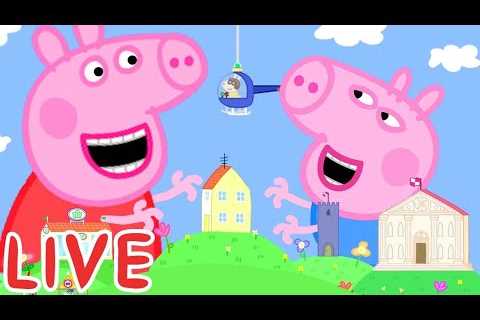 🔴 Giant Peppa Pig and George Pig! LIVE FULL EPISODES 24 Hour Livestream!