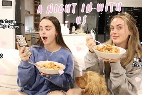 Spend a night in with us &amp; answer dating advice!! | Mescia Twins