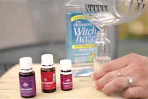 DIY How to make safe, chemical free essential oil insect repellent / bugspray