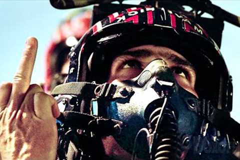 Tom Cruise trolls Russian pilots TWICE in these EPIC Scenes from Top Gun 🌀 4K