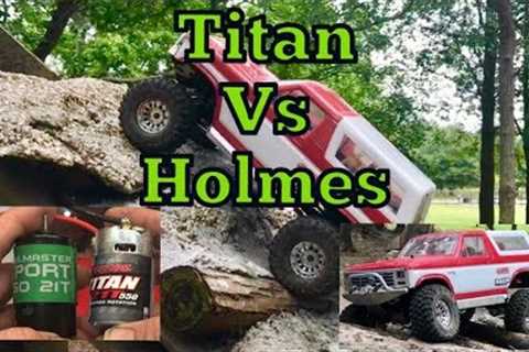 Motor Test Holmes Hobbies Vs Traxxas Titan