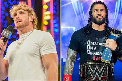 WWE Crown Jewel Press Conference with Roman Reigns and Logan Paul
