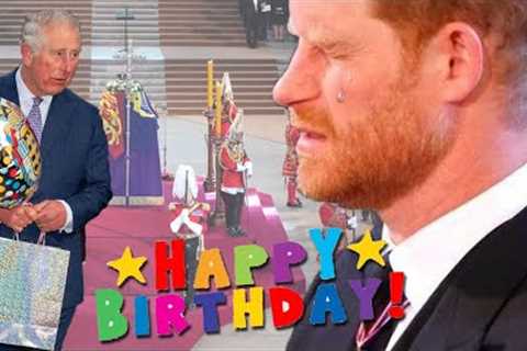 Harry collapsed at the Queen's funeral when he received this birthday present from Charles