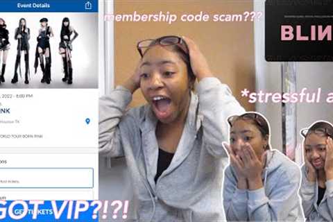 BUYING BLACKPINK “BORN PINK” WORLD TOUR 2022 TICKETS!! (HOUSTON) *very stressful*
