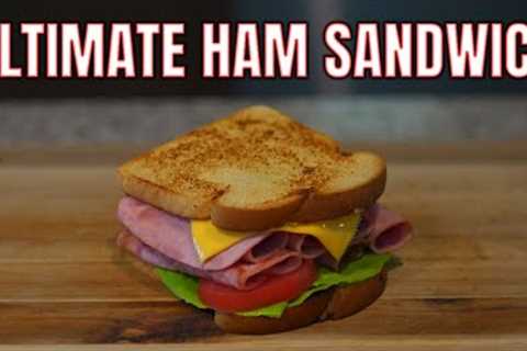 Ultimate Ham Sandwich l Easy Low Calorie Recipe for Weight Loss