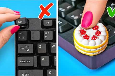 TOP POLYMER CLAY CRAFTS || DIY Jewelry And Mini Decor