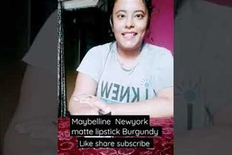 #maybelline #burgundy #amozon #buy #views #views_viral_video_subscribers_grow #followme #sub