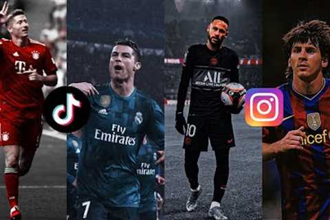 BEST FOOTBALL EDITS - FAILS, GOALS &amp; SKILLS l Football TikTok Reels Compilation #1