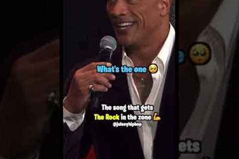 THE ROCK SINGS HIS SONG