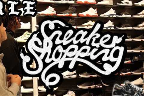 RLE GOES SNEAKER SHOPPING !!!!