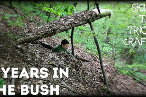Bushcraft Skills , Crafts , Tips &amp; Tricks - 6 Years in the Bush - HD Video