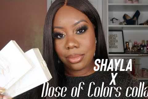 Shayla X Dose of Colors Collab | Review &amp; Makeup Tutorial | Allurebyash