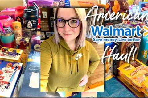Walmart Grocery Haul! Almost $600 Canadian Dollars Spent In An American Walmart!