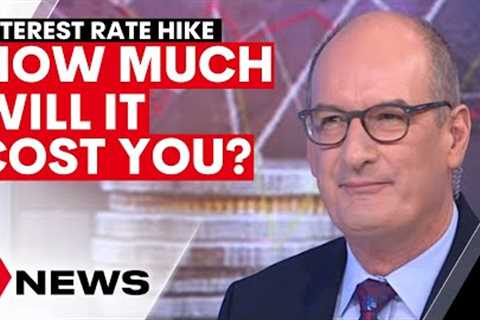 What the RBA interest rate hike means for Australian mortgages | 7NEWS