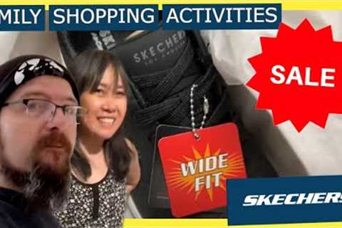 SKECHERS ON SALE SHOPPING VLOG | FAMILY BONDING SHOPPING ACTIVITIES