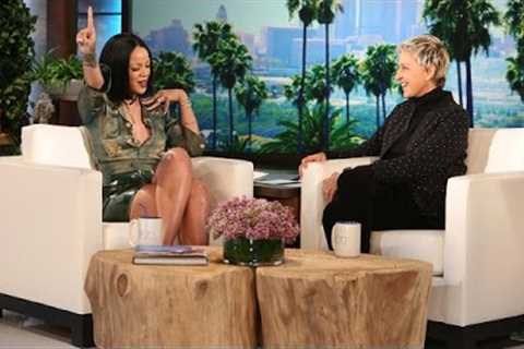 Rihanna Reveals Her Dressing Room Essentials