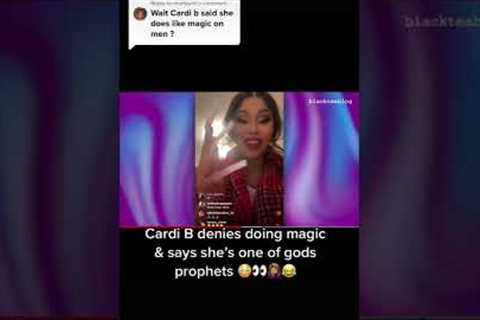 Cardi B Denies Doing Magic On Nicki Minaj