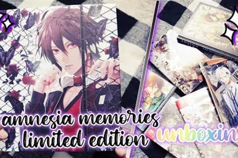 AMNESIA MEMORIES LIMITED EDITION BUNDLE UNBOXING! | dakotasuke