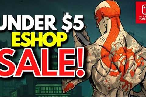 25 Amazing Eshop Deals Under $5! Nintendo Switch Eshop SALE!
