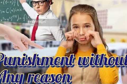 Teacher Punish Me Without Any Reason🥺 (Story Time)👍🏻❤️
