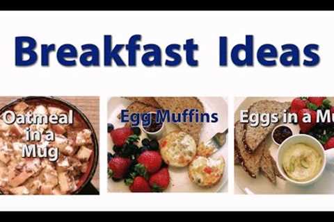 Kidney Friendly Cooking Videos - Breakfast