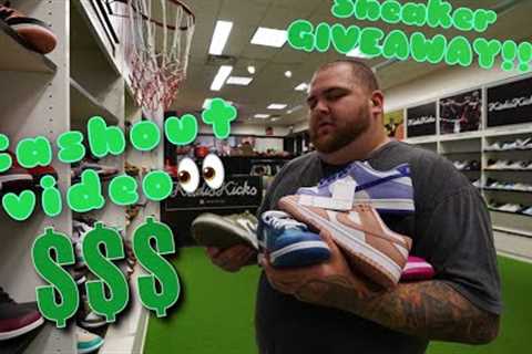 CASHING OUT A LOCAL SNEAKER STORE!!!