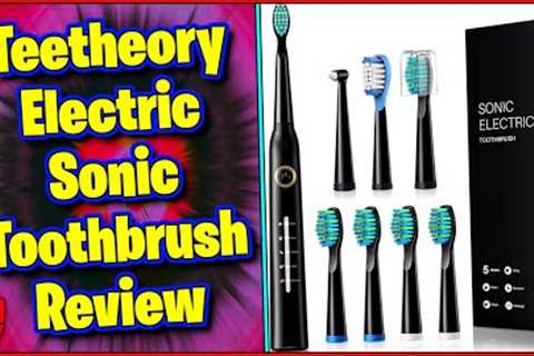 Teetheory Electric Sonic Toothbrush Review || MumblesVideos Product Review
