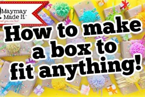 Box Making Made Easy…EVEN I CAN DO THIS MATH!