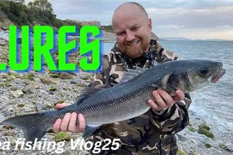 Sea Fishing Vlog 25 Lures and learning