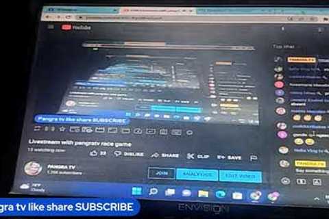 Livestream with pangratv race game