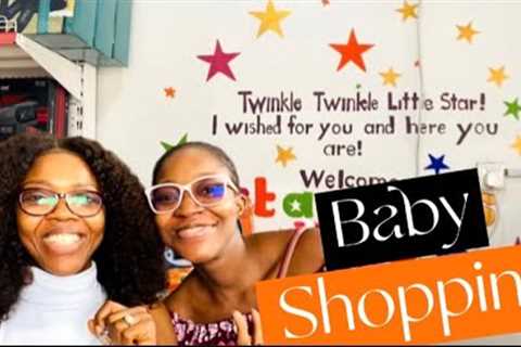 Vlog 🤍 First Time Baby Shopping 💰with Big Sis